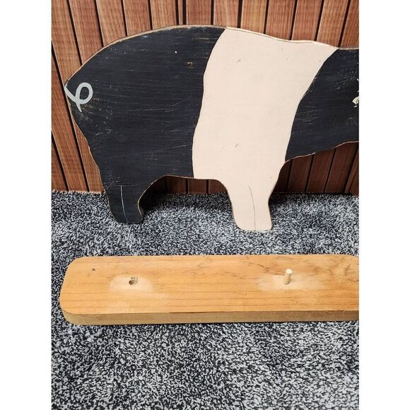 Wooden Pig Decor #A77 - Picture 12 of 12